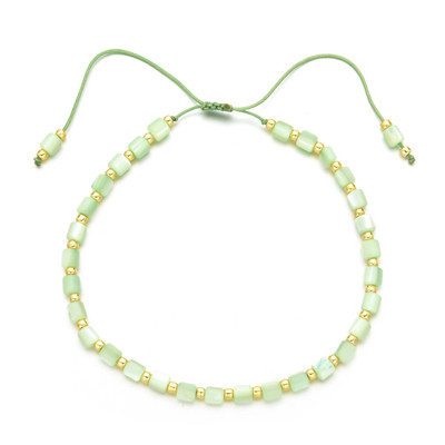 ZMZY Natural Shell Pērlītes Izsmalcināts Shell Tube Spacer Krelles Rokassprādzes Rotaslietas DIY Joga Aproces sievietēm Pērlītes Rotaslietas