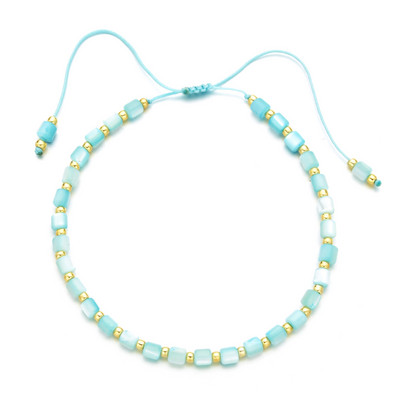 ZMZY Natural Shell Pērlītes Izsmalcināts Shell Tube Spacer Krelles Rokassprādzes Rotaslietas DIY Joga Aproces sievietēm Pērlītes Rotaslietas