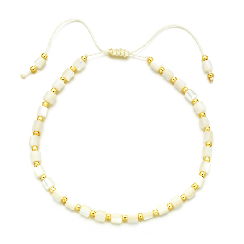 ZMZY Natural Shell Pērlītes Izsmalcināts Shell Tube Spacer Krelles Rokassprādzes Rotaslietas DIY Joga Aproces sievietēm Pērlītes Rotaslietas