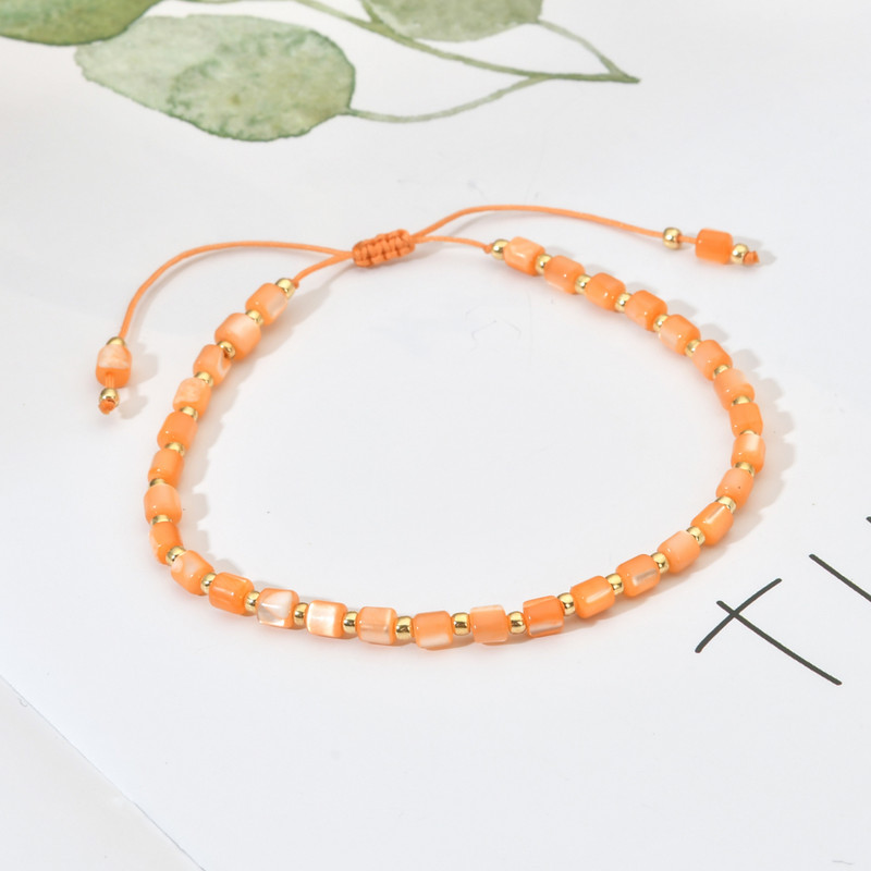 ZMZY Natural Shell Pērlītes Izsmalcināts Shell Tube Spacer Krelles Rokassprādzes Rotaslietas DIY Joga Aproces sievietēm Pērlītes Rotaslietas