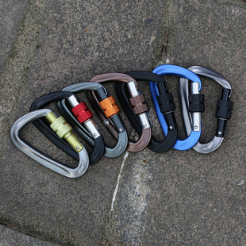 Pasukamas karabino segtukas 360° pasukamas suktukas karabinas, mažas vielinis karabinas, besisukantis hamako spaustukas kabliukas laipiojimo priedas