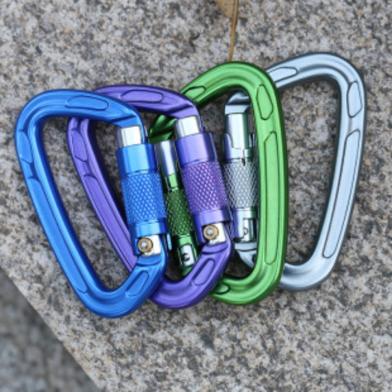 Pasukamas karabino segtukas 360° pasukamas suktukas karabinas, mažas vielinis karabinas, besisukantis hamako spaustukas kabliukas laipiojimo priedas