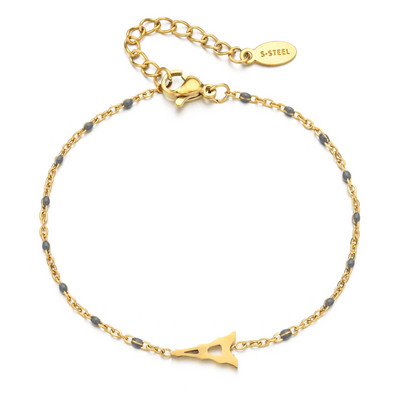 ZMZY Boho Jauki daudzkrāsaini Eifeļa torņa šarmu rokassprādzes Modes rotaslietas Nerūsējošā tērauda ķēdes Sieviešu rokassprādzes