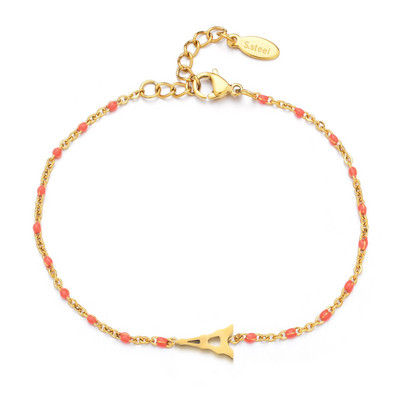 ZMZY Boho Jauki daudzkrāsaini Eifeļa torņa šarmu rokassprādzes Modes rotaslietas Nerūsējošā tērauda ķēdes Sieviešu rokassprādzes