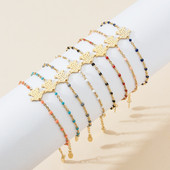 ZMZY arany színű varangy medál divat kézi karkötő karkötő karkötő karkötő S-acél lánc karkötő ajándék női lányoknak nagykereskedés