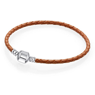 Amuletid Sterling hõbedase värvi käevõru kroonkett sädelev ketasklambriga ussikett võluv käevõru naistele ehted