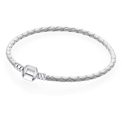 Amuletid Sterling hõbedase värvi käevõru kroonkett sädelev ketasklambriga ussikett võluv käevõru naistele ehted