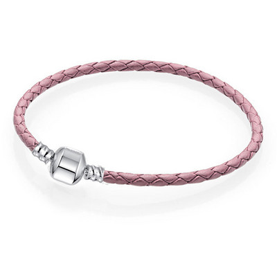 Charms Narukvica u boji sterling srebra Krunski lanac Svjetlucava disk kopča Zmijski lanac Narukvica s privjescima za žene Nakit