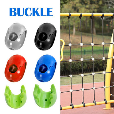 5Pcs Climbing Rope Net Plastic Connector Climbing Accessories for Outdoor Amusement Swing Climbing Rope Parts