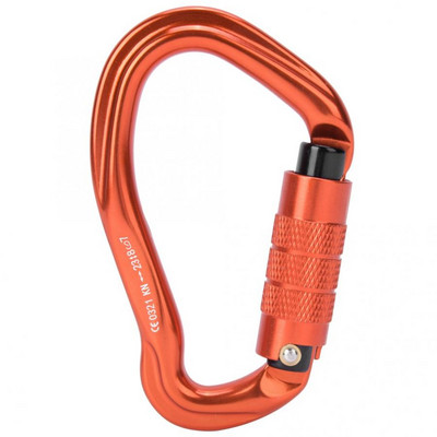 Profesionalni karabiner D-oblika 12KN/24KN karabiner Ključevi Kuke za penjanje Ascend Security Safety Master Lock Vanjska zaštitna oprema