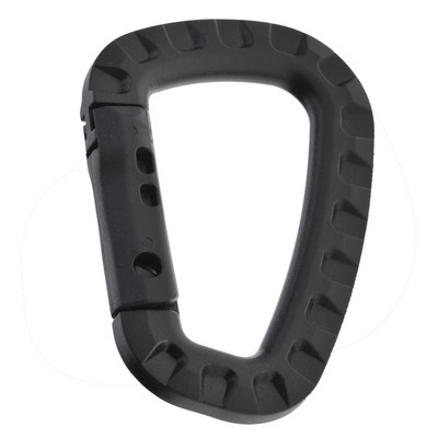 Karabīne, kāpšanas aizdare, āķis, mugursoma Molle System D sprādze, militārā āra soma kāpšanas piederumi kempingam