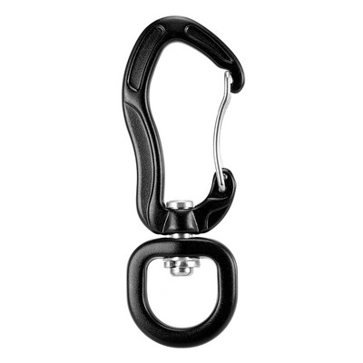 Lixada Survial Rescue hegymászó karabiner kampó 360°-ban forgatható fonó kulcstartó kötél forgó függőágy csíptető horog