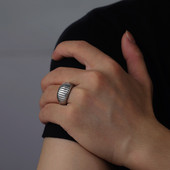 Skyrim Large Sizes Μαύρες Ρίγες Δαχτυλίδια για άνδρες Ανοξείδωτα Μινιμαλιστικά Δαχτυλίδια με φαρδιά δάχτυλα 2023 Trend δώρο γαμήλιων κοσμημάτων