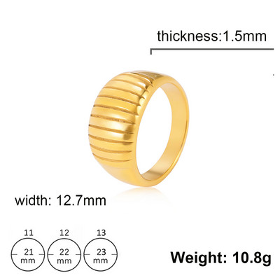 Skyrim Large Sizes Μαύρες Ρίγες Δαχτυλίδια για άνδρες Ανοξείδωτα Μινιμαλιστικά Δαχτυλίδια με φαρδιά δάχτυλα 2023 Trend δώρο γαμήλιων κοσμημάτων