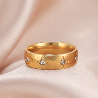 Skyrimi roostevabast terasest läbipaistvast tsirkoonist paarisõrmused 2023. aasta trendiga sõrmesõrmus meestele naistele, moe- ja pulmaehted, aksessuaarid, kingitus