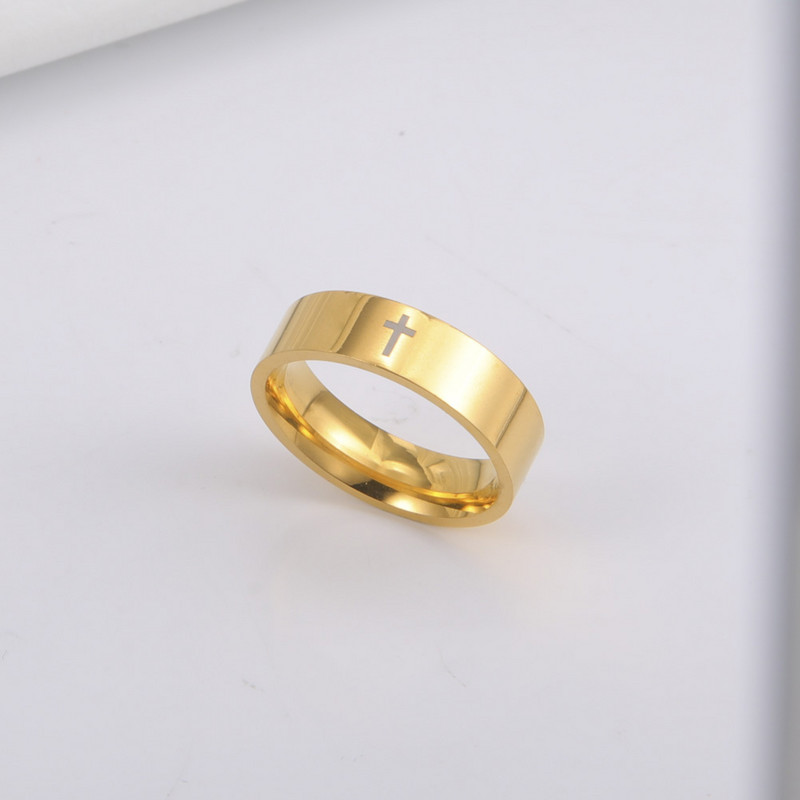 Skyrim nerūsējošā tērauda krusta gredzens vīriešiem sievietēm, kristiešu Jēzus Kristus, pāris gredzeni, rotaslietas dāvana mīļotājam vairumtirdzniecība