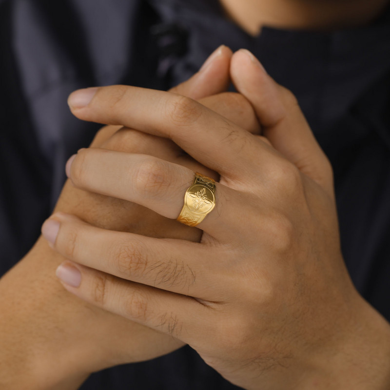 Skyrim Witch Knot Prsten od nehrđajućeg čelika Celtics Knot Open Finger Prsteni Witchcraft Wicca Amulet Zaštitni nakit za muškarce Žene