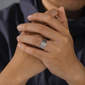 Skyrim Dream Catcher Band Ring Ανδρικό Γυναικείο Δαχτυλίδι από ανοξείδωτο ατσάλι 10mm φαρδιά δάχτυλα 2023 Κοσμήματα μόδας Δώρο Αγίου Βαλεντίνου για εραστή