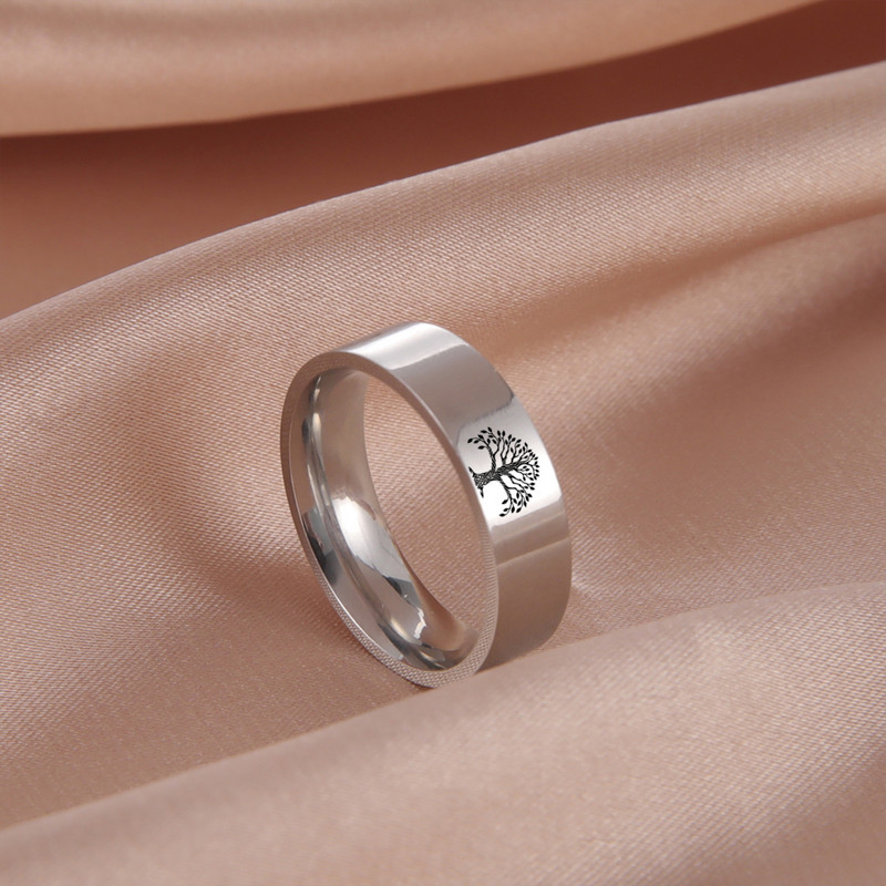 Skyrim vēlmju koka gredzeni vīriešiem sievietēm no nerūsējošā tērauda Vikingu dzīvības koka gredzeni rotaslietas dzimšanas dienas dāvanas 2023. gadam