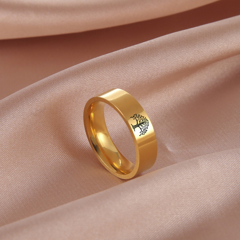 Skyrim vēlmju koka gredzeni vīriešiem sievietēm no nerūsējošā tērauda Vikingu dzīvības koka gredzeni rotaslietas dzimšanas dienas dāvanas 2023. gadam