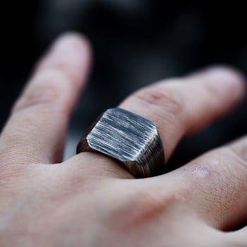 Ανδρικό δαχτυλίδι 8 χιλιοστών μόδας Δαχτυλίδι από ανοξείδωτο ατσάλι Ματ βουρτσισμένο λουράκι γάμου αρραβώνων Unisex Ανδρικά κοσμήματα Δώρα γενεθλίων