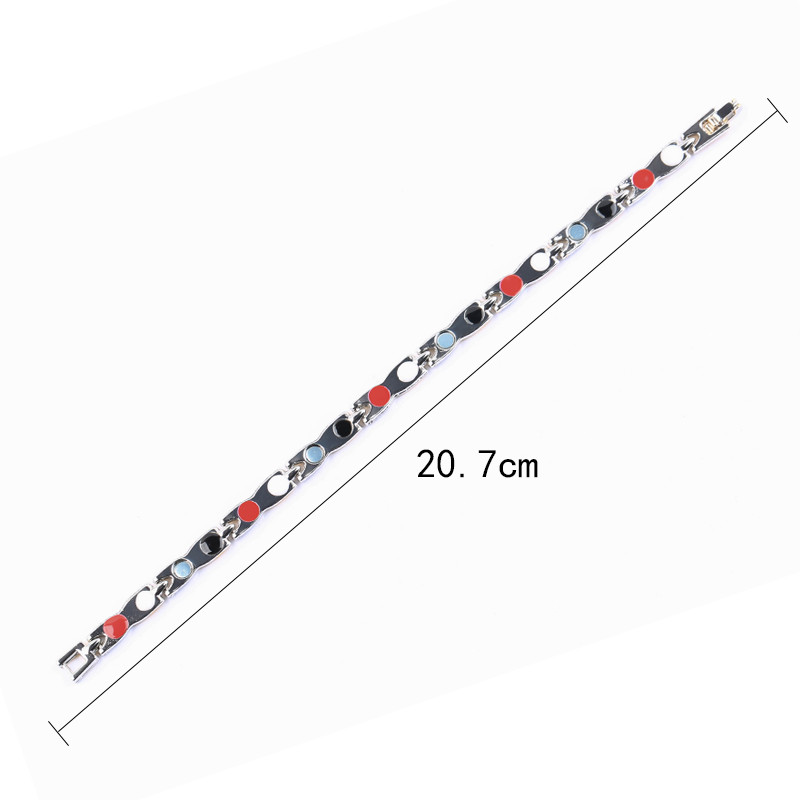 Trendi energetski magneti Narukvica za muškarce Narukvice za mršavljenje Uvrnute terapeutske magnetske narukvice Zdravstveni nakit Pulsera Hombre