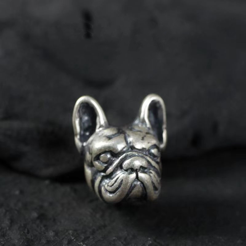 Επιχρυσωμένα γαλλικά μπουλντόγκ Shar Pei Stud Σκουλαρίκια Bully Hip Hop Ζώα σκουλαρίκια για άνδρες και γυναίκες Δώρα με κοσμήματα διασκέδασης πανκ