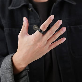 Μόδα δαχτυλίδια από ατσάλι τιτανίου για άνδρες Γυναικεία δαχτυλίδια Spinner Fidgets Δαχτυλίδια που περιστρέφονται ελεύθερα περιστρεφόμενα αξεσουάρ κατά του στρες Κοσμήματα