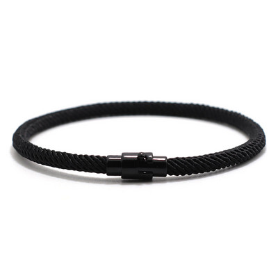 Novo kod muškaraca Narukvica od konopa Minimalistički Micro Magentic Braclet Homme Matching Cord Boyfriend Festival Accessories Pulseras Hombre