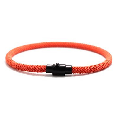 Novo kod muškaraca Narukvica od konopa Minimalistički Micro Magentic Braclet Homme Matching Cord Boyfriend Festival Accessories Pulseras Hombre