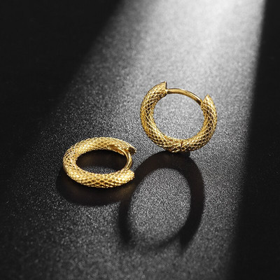 Vintage melns galvaskauss adatas stīpas auskari hipoalerģiski auskari panku biker roks vīriešiem rotaslietas aksesuāri