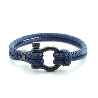 Jauna vīriešu rokassprādze 4 mm Laimes virves rokassprādze Homme Boyfriend dāvana Outdoor Survival Brazalete Pulseira Masculina auklas ķēde Pulsera