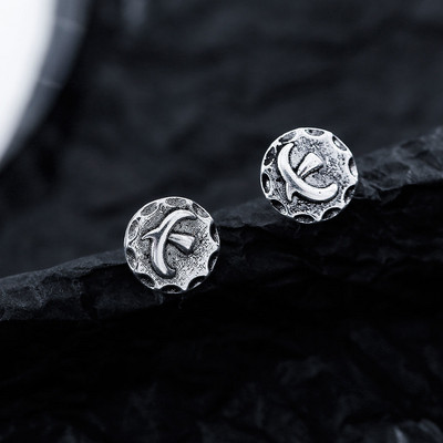 Vintage minimalista négyzet alakú fülbevaló tiniknek Füllyukasztó fülbevaló Női Férfi Piercing Szokatlan party fülbevaló Ékszer