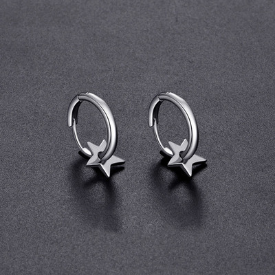 Vintage minimalista négyzet alakú fülbevaló tiniknek Füllyukasztó fülbevaló Női Férfi Piercing Szokatlan party fülbevaló Ékszer