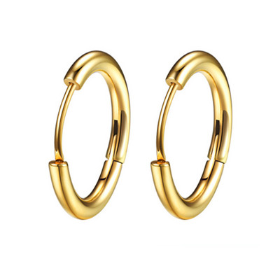 1 par ženski/muški mali prstenovi od nehrđajućeg čelika Naušnice za piercing ušne hrskavice Tragus Jednostavna tanka kružna antialergijska kopča za uho