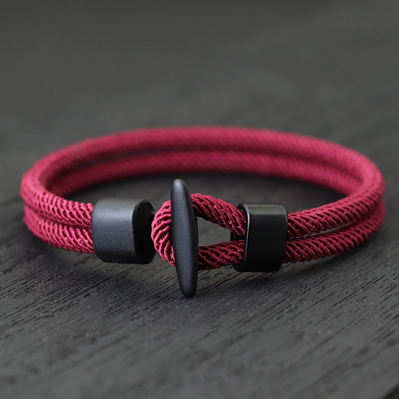 Noter kötél karkötő Homme Viking kalóz karkötő Outdoor Survival Braslet kemping kiegészítők Pulsera Hombre férfi vezeték Brazalete