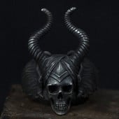 Vintage Satanic Demon Skull Ring για άνδρες Gothic Punk Cool Ανδρικό δαχτυλίδι από ανοξείδωτο ατσάλι Hiphop Rock Biker Party Δώρο για αυτόν