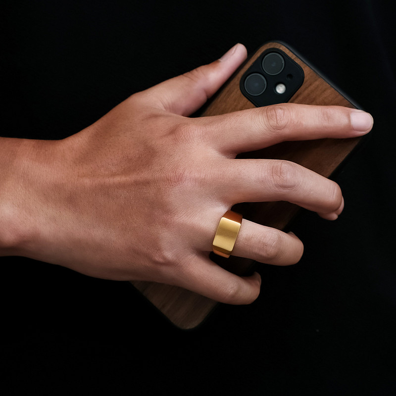 Прости пънк пръстени с печат от титанова стомана за мъже, жени, висококачествена неръждаема стомана, мъжки пръстени, сватбени бижута, подарък за годишнина