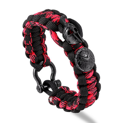 Nordic Outdoor Spartan Warrior sisak zsinóros karkötők férfi antik vikingek kiegészítők túlélési paracord karkötők homme kézzel készített