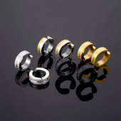 Titanium Steel Trend Jewelry Populaarne jäätunud meeste kõrvaklapp, uus isiksus, naiste kõrvaklambrid, ühekordsed