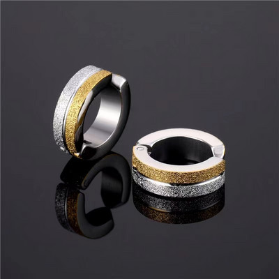 Titanium Steel Trend Jewelry Populaarne jäätunud meeste kõrvaklapp, uus isiksus, naiste kõrvaklambrid, ühekordsed