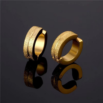 Titanium Steel Trend Jewelry Populaarne jäätunud meeste kõrvaklapp, uus isiksus, naiste kõrvaklambrid, ühekordsed