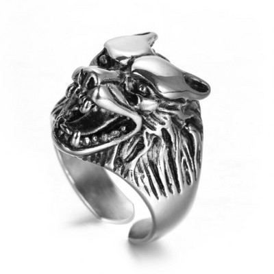 New Arrival Ανδρικά δαχτυλίδια μόδας Skull Eagle Dragon Claw Retro Punk Δώρα Πολυτελή κοσμήματα TRENDY Anniversary Skeleton Χονδρική