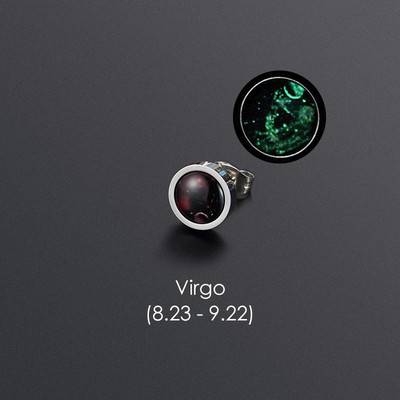 1gab 12 Constellation Stud Auskars Vīriešiem Sievietēm Titāna Tērauda Gaismas Auskars Hiphop Rock Modes rotaslietas Britu dienas dāvana