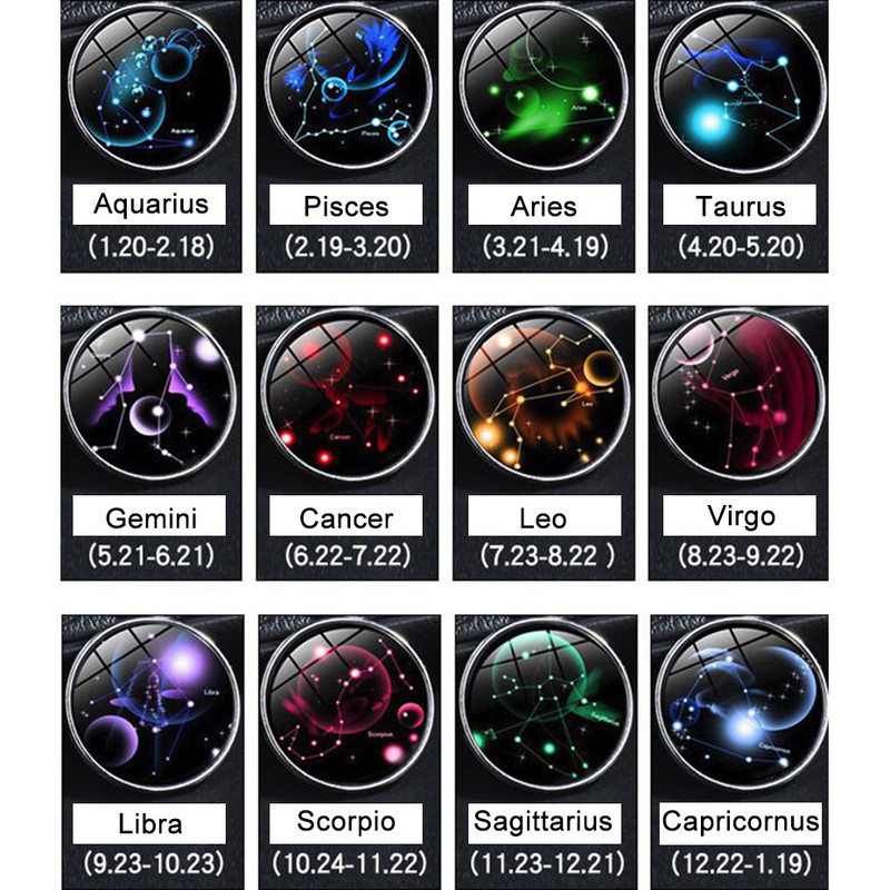 1gab 12 Constellation Stud Auskars Vīriešiem Sievietēm Titāna Tērauda Gaismas Auskars Hiphop Rock Modes rotaslietas Britu dienas dāvana