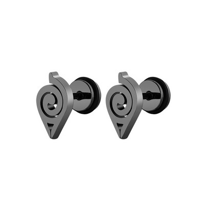 Vīriešu Auskari Titāna Tērauda Stienis Pīrsings Ģeometrija Auskaru kniedes Hiphop Rock Punk Modes rotaslietas aksesuāri Korejas stils