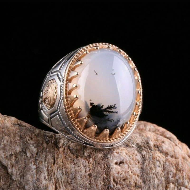 Euroopa ja Ameerika moeehted Populaarsed Retro Meeste Sõrmused Uued Banketi Ehted Punk stiilis Isiksus Liialdatud sõrmus