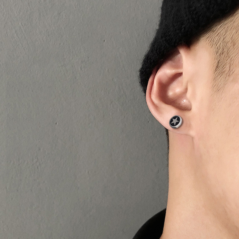 Naušnice s utegom i utegom od nehrđajućeg čelika za muškarce, žene, punk naušnice s gotičkim uzorkom, modni piercing nakit, veleprodaja