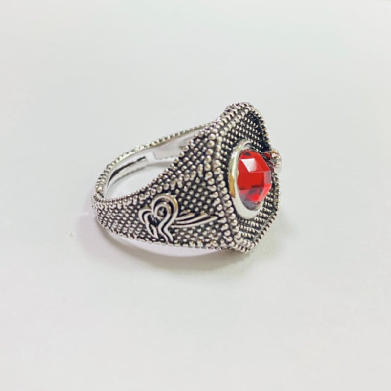 Νέο σετ Gem Star Moon Ring για Ανδρικό Απλό Δαχτυλίδι Εξατομικευμένο Vintage Δαχτυλίδι για Παρουσίαση σε Δεξιό πάρτι