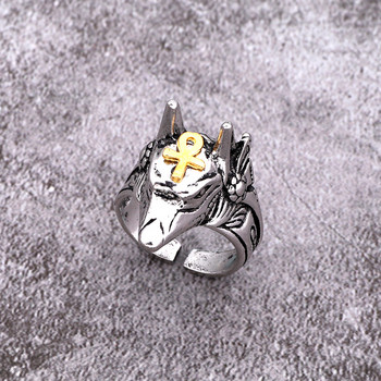 Δαχτυλίδι 14 στυλ πανκ Wolf Snake Dragon Animal Ring Ανδρικό δαχτυλίδι Exaggerated Rock Ring Κοσμήματα Δώρο Ρυθμιζόμενο